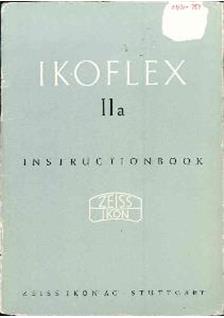 Zeiss Ikon Ikoflex 2 -Series manual. Camera Instructions.